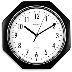 (70x300x300) Часы Energy ЕС-06 009306 настенные восьмиугольные - фото 14983