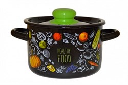 (180x210x250) Кастрюля Appetite Healthy food 1с15с/1  цилиндрическая 1.5л - фото 18455