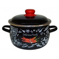 (180x210x250) Кастрюля Appetite Chilli 1MC201P 4.0л - фото 19104