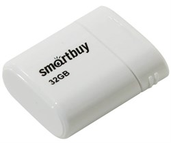 (пакет 20x100x100) Накопитель USB Smartbuy флешка 32GB LARA White - фото 20743
