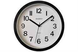 (70x300x300) Часы Energy ЕС-139 настенные кварцевые 102262 черные - фото 30210