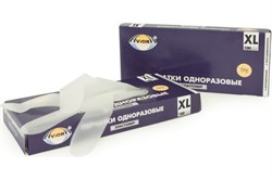 (90x210x250) Перчатки AVIORA 402-753 одноразовые, эластомер, размер ХL, 100 шт в упаковке - фото 30899