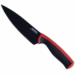 (пакет 20x40x320) Нож поварской Appetite Эффект FLT-002B-1R, 15см красный - фото 31849