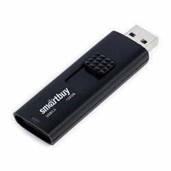 (пакет 20x100x100) Накопитель 128Gb USB Smartbuy флешка Fashion Black USB 3.0 - фото 32385