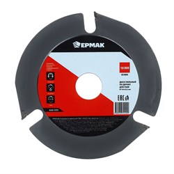 (пакет 20x150x150) Диск пильный ЕРМАК 666-050 по дереву для УШМ 125х22,2 три резца - фото 32501