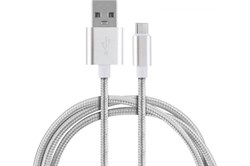 Кабель Energy ET-29-2 USB/Type-C 104112 серебро - фото 32555
