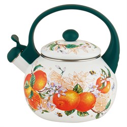 (200x210x250) Чайник Appetite FT7-OR со свистком 2.0л Orange fruit - фото 33469