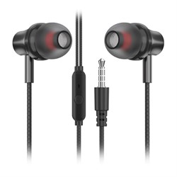 (120x125x130) Наушники Smartbuy M100 внутриканальная гарнитура черный - фото 33557