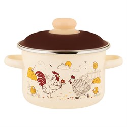 (180x210x250) Кастрюля Appetite Подворье 2.0л цилиндрическая 6RD161M - фото 33649