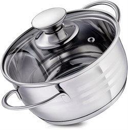 (180x210x250) Кастрюля REGENT BIMBO индукция 1,5 л 93-BIMv-05 - фото 33660