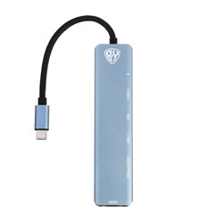 (пакет 20x100x100) USB-концентратор BY 405-034 7 В 1 - фото 33966