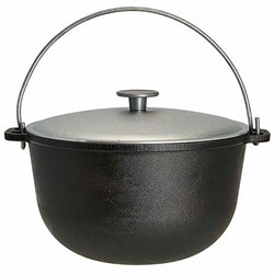 (300x300x310) Казан Гардарика походный 8л. чугун 1508-6 - фото 34654