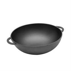 (150x300x310) Сковорода-WOK Гардарика чугунный 26см 1026 - фото 35388