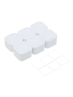 (120x125x130) Освежитель VETTA 422-046/ для холодильника, поглотитель запахов, самоклеящийся, 6 шт - фото 40917