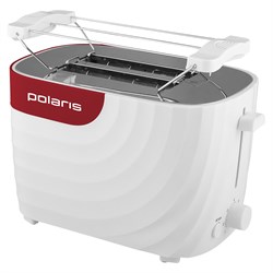 (180x210x250) Тостер Polaris PET 0720 015292 белый/красный - фото 41030