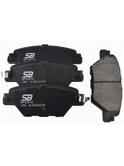 Тормозные колодки SB Nagamochi BP25016 - фото 47376