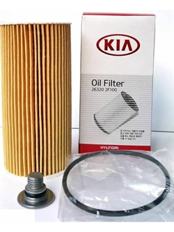 Фильтр масляный Hyundai-KIA 26320-2F100 - фото 48875