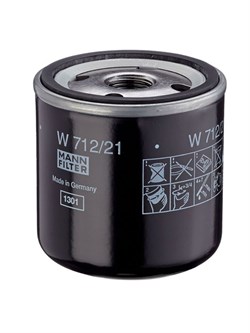 Фильтр масляный MANN FILTER W 712/21 - фото 49086