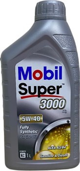 Mobil Super 3000 5W40 A3/B4 (TR) 1л - фото 49609