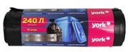 (90x110x400) Мешок для мусора YORK 902230  строительный 240 л. 10 штук