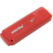 (пакет 20x100x100) Накопитель USB Smartbuy флешка 32GB Dock Red