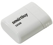 (пакет 20x100x100) Накопитель USB Smartbuy флешка 32GB LARA White