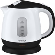 Чайник электрический Energy E-275 1л, диск, пластик, 164094 бело-черный