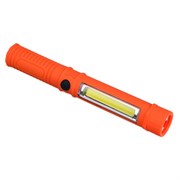 (120x125x130) Фонарь ЧИНГИСХАН 224-002/ 1 COB 3Вт, 1 LED, 3xАAА, 16см, 2 режима