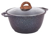 (150x300x310) Кастрюля Kukmara кгг22а литая  2л, АП, Granit ultra blue