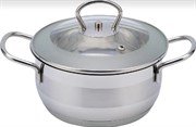 (180x210x250) Кастрюля BEKKER Premium MINI POT BK-1626 с крышкой 1,6л