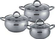 (300x300x310) Набор посуды BEKKER PREMIUM COMFORT BK-1633 6 предметов