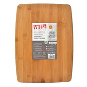 (пакет 20x280x380) Доска разделочная VETTA Гринвуд  851-135 38х28х1,0см бамбук