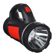 Фонарь ЧИНГИСХАН SS-5805 223-040 прожектор, 1 LED, 1 СОВ, 3 Вт, 17х11см, 4 режима, 1000мАч, пластик