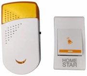 (90x210x250) Звонок HOMESTAR беспроводной электрический HS-0101 103606