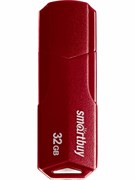 (пакет 20x100x100) Накопитель USB Smartbuy флешка 32GB Clue Burgundy