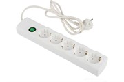 (90x110x400) Удлинитель ENGY Сеть-2 1, 5м 5 розеток ПВС 3*0, 75 186757 белый