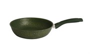 (90x330x450) Сковорода Kukmara 240tsml литая 24см не съемная ручка (Trendy style malachite)
