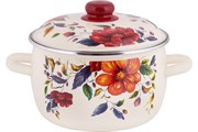 Кастрюля Appetite Anemone 2л сфер. 3RC161M эмаль