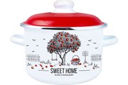 (150x300x310) Кастрюля Appetite Apple Tree 4л цилиндр. 6RD201M эмаль