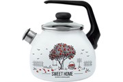(200x210x250) Чайник Appetite 4с209я со свистком 3л Apple Tree