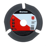 (пакет 20x150x150) Диск пильный ЕРМАК 666-050 по дереву для УШМ 125х22,2 три резца