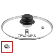 (90x210x240) Крышка стеклянная Традиция 20 см пластиковая кнопка TR20P