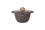 Кастрюля Kukmara Granit Ultra BlackGold 4 л кгбг42а