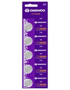 (120x125x130) Элемент питания Daewoo CR2025 BL5 литиевая 3V 5 шт