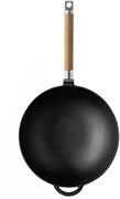 (150x300x310) Сковорода-WOK Гардарика со съемной ручкой 24см 1124 чугун