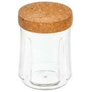 (120x125x130) Банка для сыпучих продуктов Sugar&Spice ПЦ SE105710996 Rosemary 0,75л с пробковой крышкой