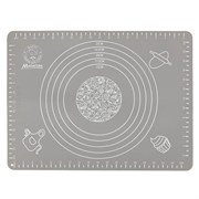 (90x110x400) Коврик кулинарный MARMITON 17408 силиконовый со шкалой, 40*30 см BASIC