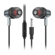 (120x125x130) Наушники Smartbuy M100 внутриканальная гарнитура серый