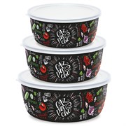 (150x300x310) Набор мисок Appetite Gazpacho 3пр 1DM47PL