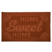 (90x330x450) Коврик VORTEX 22378 придверный,"COMFORT" 45*75 см, "Home Sweet Home"